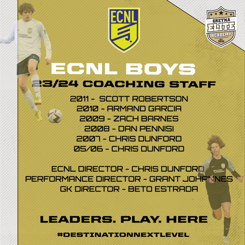 Boys ECNL (U13U19) — Gretna Elite Academy